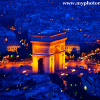 The Arc from the Tower
Paris, France